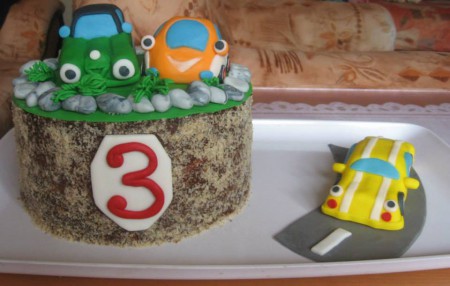 torta Autíčka